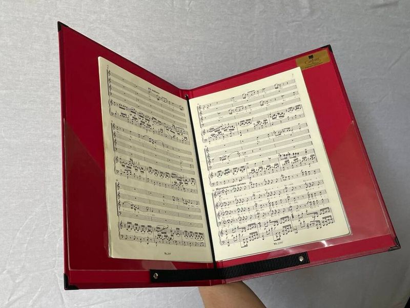 Prestige Red Notemappe