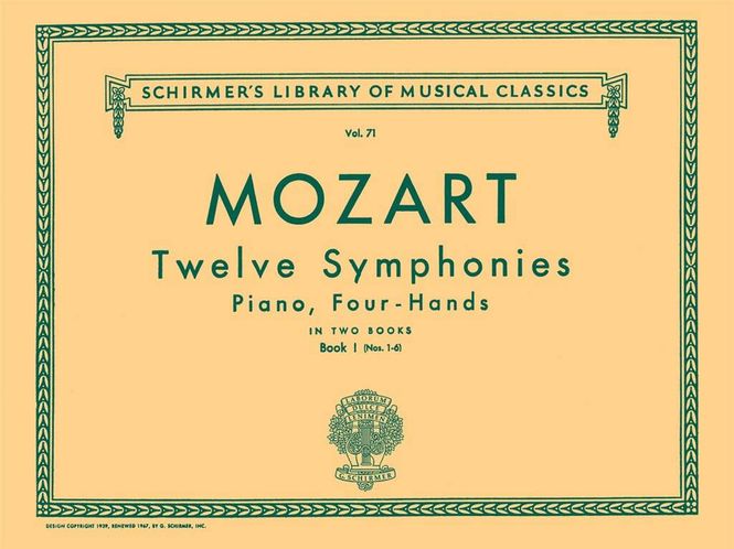Hovedbilde Wolfgang Amadeus Mozart - 12 Symphonies - Book 1: Nos. 1-6