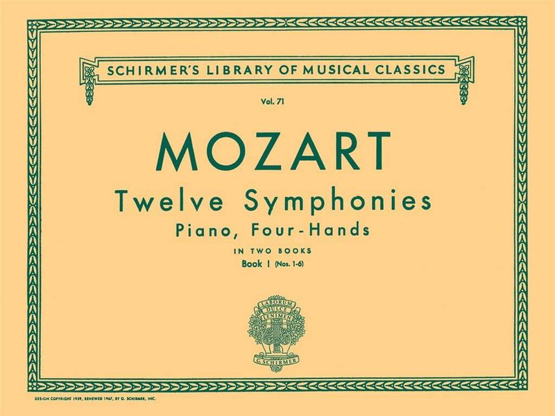 Wolfgang Amadeus Mozart - 12 Symphonies - Book 1: Nos. 1-6