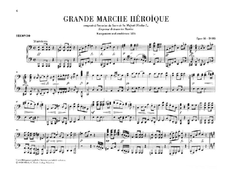 Franz Schubert - Works for Piano Four-hands - Volume III