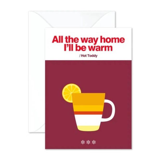 Hovedbilde Merry Little Hot Toddy Christmas Greetings Card