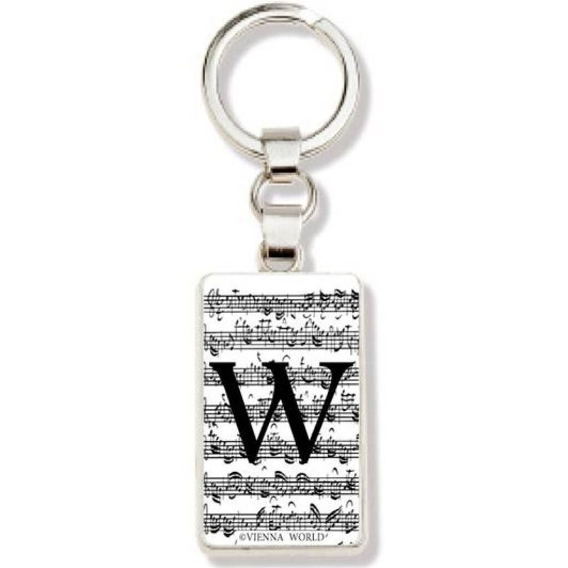 Letter Keyring - W