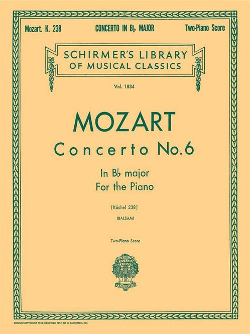 Hovedbilde Wolfgang Amadeus Mozart - Concerto No. 6 in Bb, ...