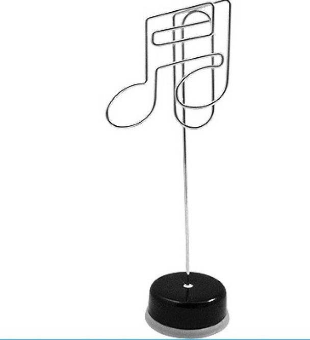 Hovedbilde Paper Clip Stand Semiquaver Silver W/ Black Base