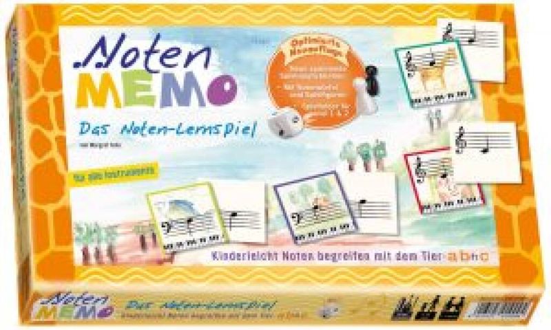 Noten Memo - ein Noten Lernspiel