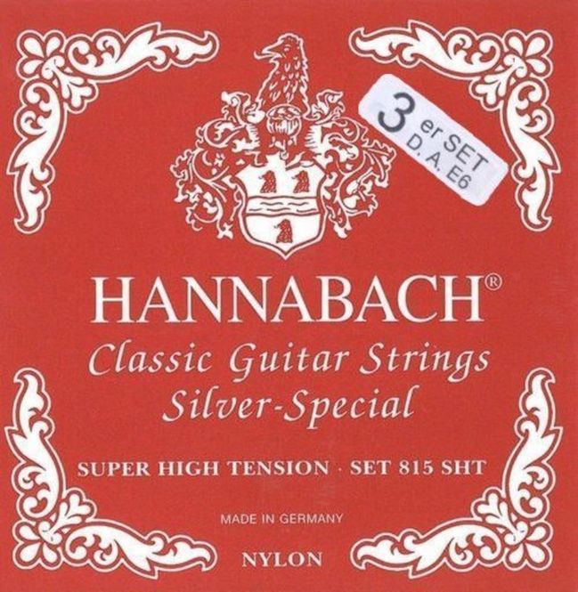 Hovedbilde Hannabach Strings for classic guitar Serie 815 ...