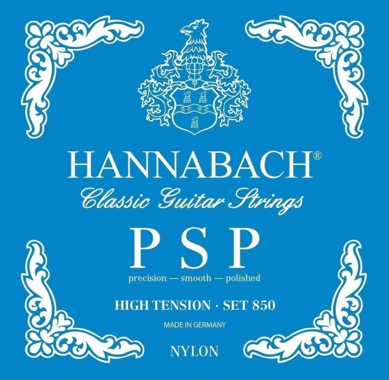 Hannabach Strings for classic guitar Serie 850 High tension PSP E1