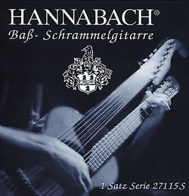 Hovedbilde Hannabach Bass-/strum guitar strings Bourdon set ...