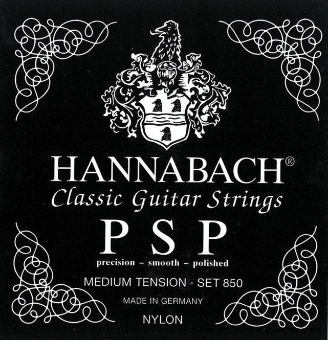Hovedbilde Hannabach Strings for classic guitar Serie 850 Medium tension PSP E6w