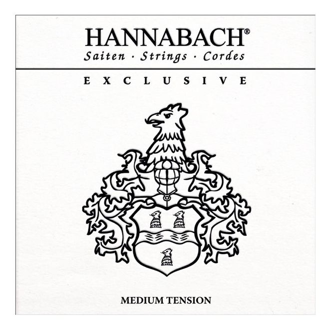 Hovedbilde Hannabach Strings for classic guitar Exclusive Serie Medium Tension Exclusiv Medium Tension Set