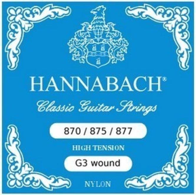 Hovedbilde Hannabach Strings for classic guitar G/3 Nylon ...