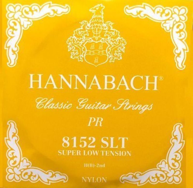 Hannabach Strings for classic guitar Serie 815 Super Low Tension Silver special H/B2