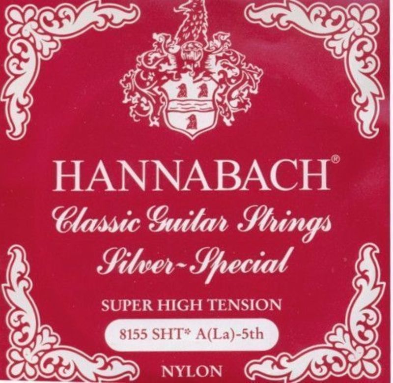 Hannabach Strings for classic guitar Serie 815 Super High Tension Silver special A5w