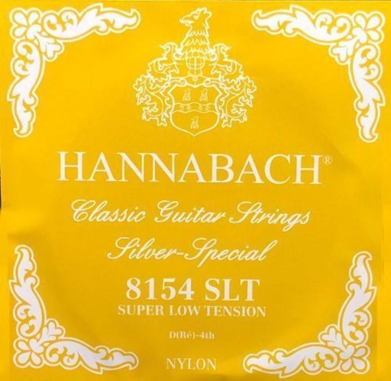 Hannabach Strings for classic guitar Serie 815 Super Low Tension Silver special D4w