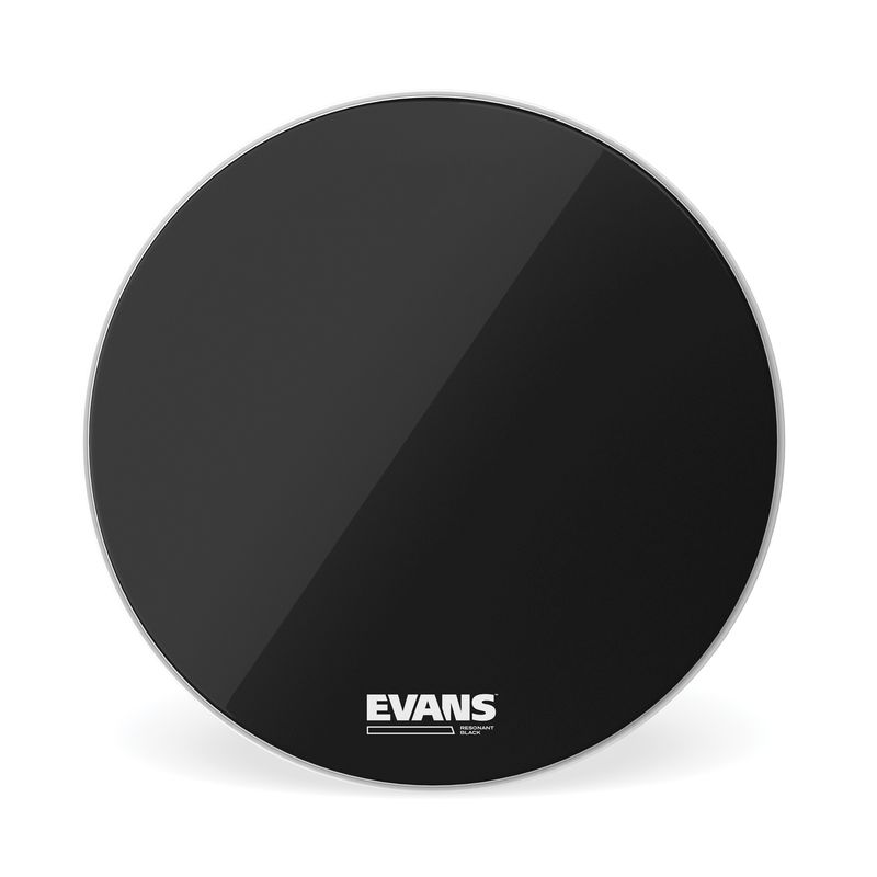 Evans BD18RBG 18'' Bastrumskinn Resonant Black