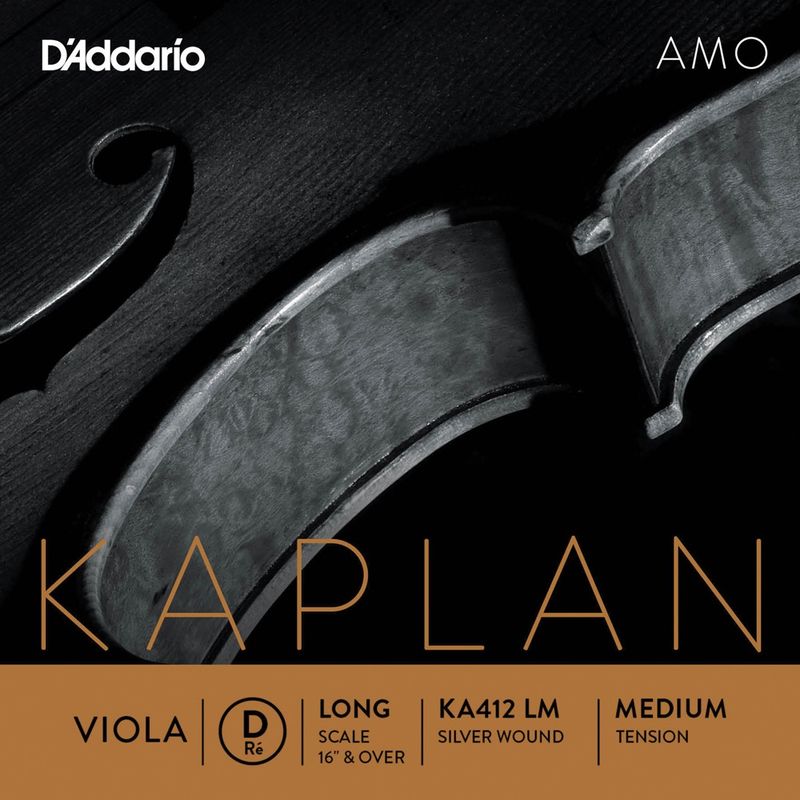 Daddario Orchestral KA412 LM Kaplan Amo Viola D Long /Medium Tension