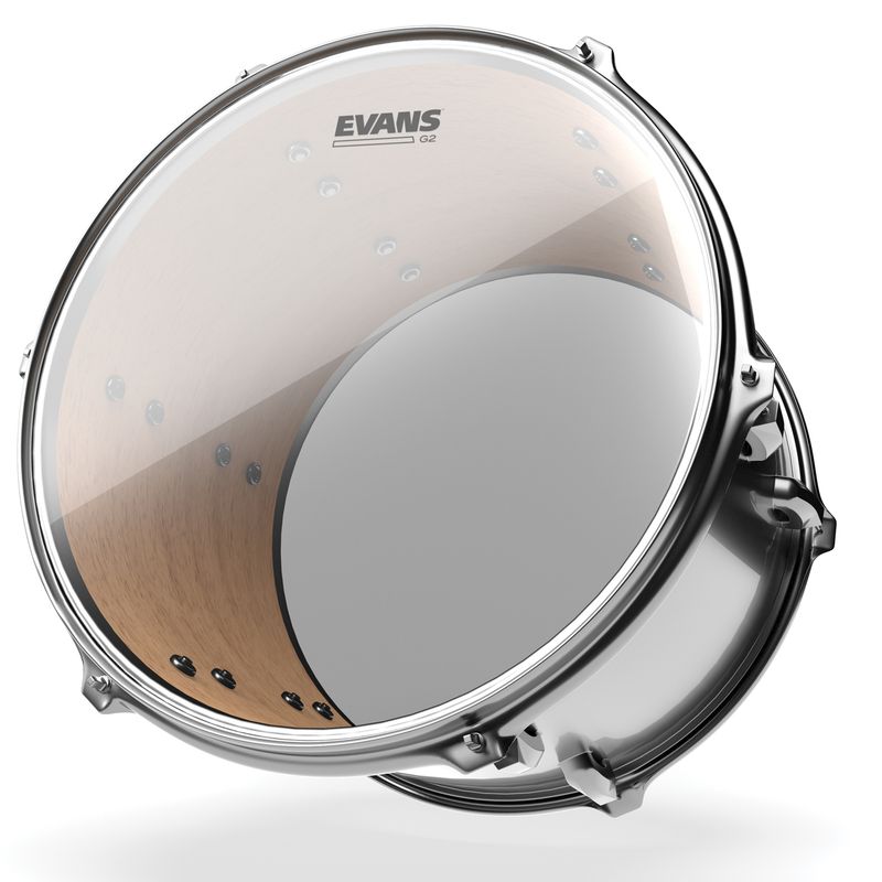 Evans TT12G2 12'' Pukskinn Genera G2 Clear