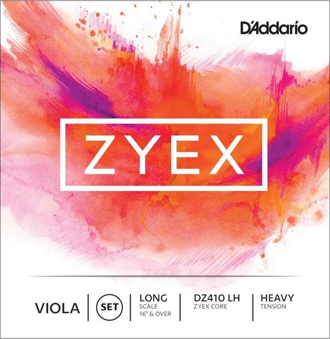 Hovedbilde Daddario Orchestral DZ410 LH Zyex Viola Set ...