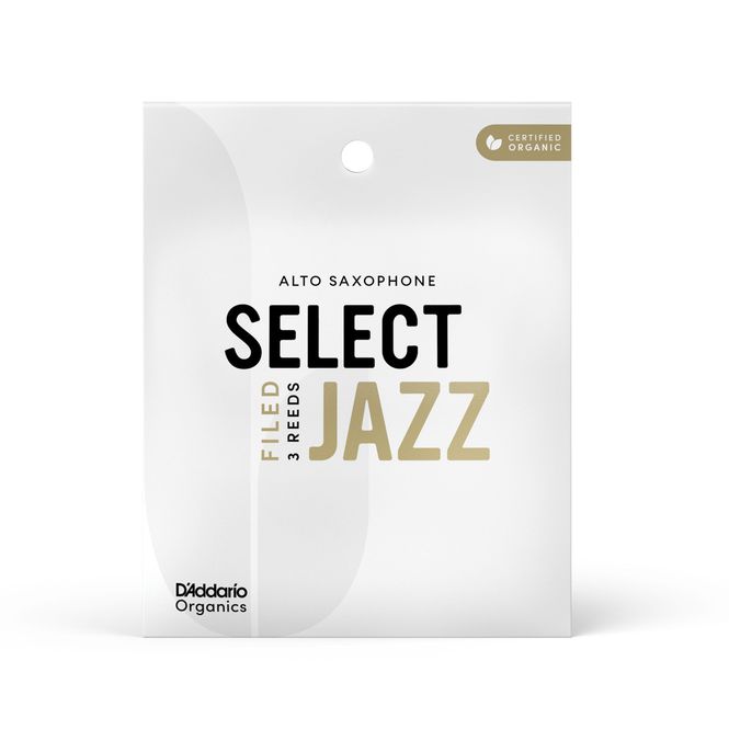 Hovedbilde D'Addario ORSF03SSX3S Org. Select Jazz Filed ...