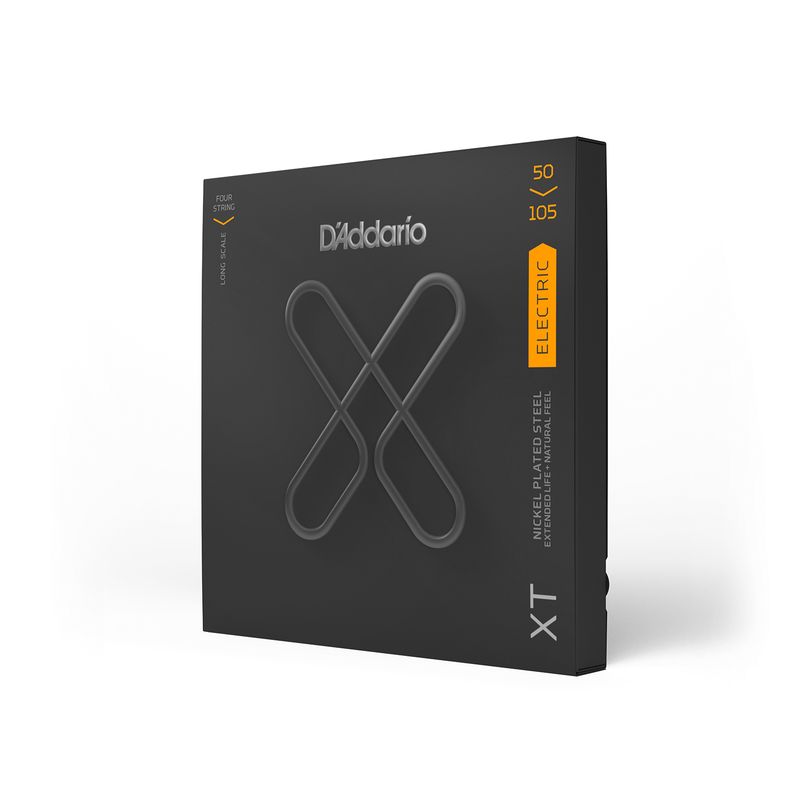 D'Addario XTB50105 Strängset Elbas XT Coated 050-105 Long scale