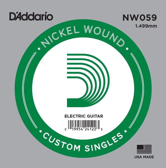 Hovedbilde D'Addario NW059 Gitarsträng Elgitar Nickel Wound ...