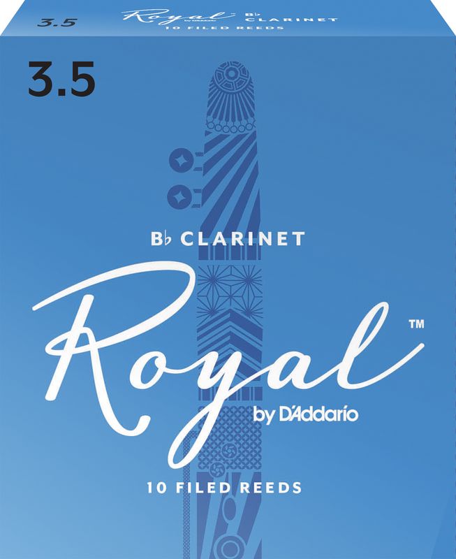 D'Addario RCB1035 Rörblad Royal Bb-Klarinett. 10-p. 3.5