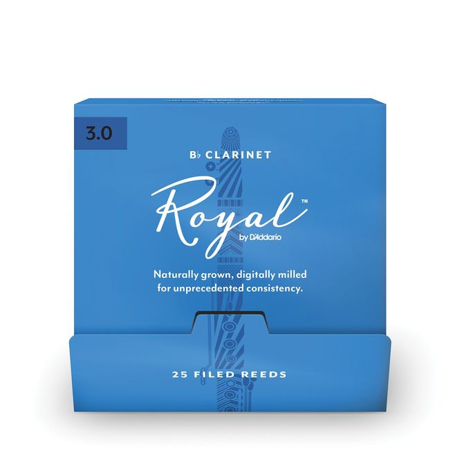 Hovedbilde D'Addario RCB0130-B25 Rörblad Royal Bb-Klarinett. ...