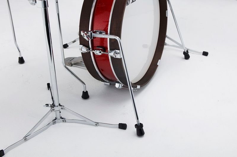 Tama LJK48P-BRM Club Jam Pancake 4-del.shell kit  - Burnt Red Mist