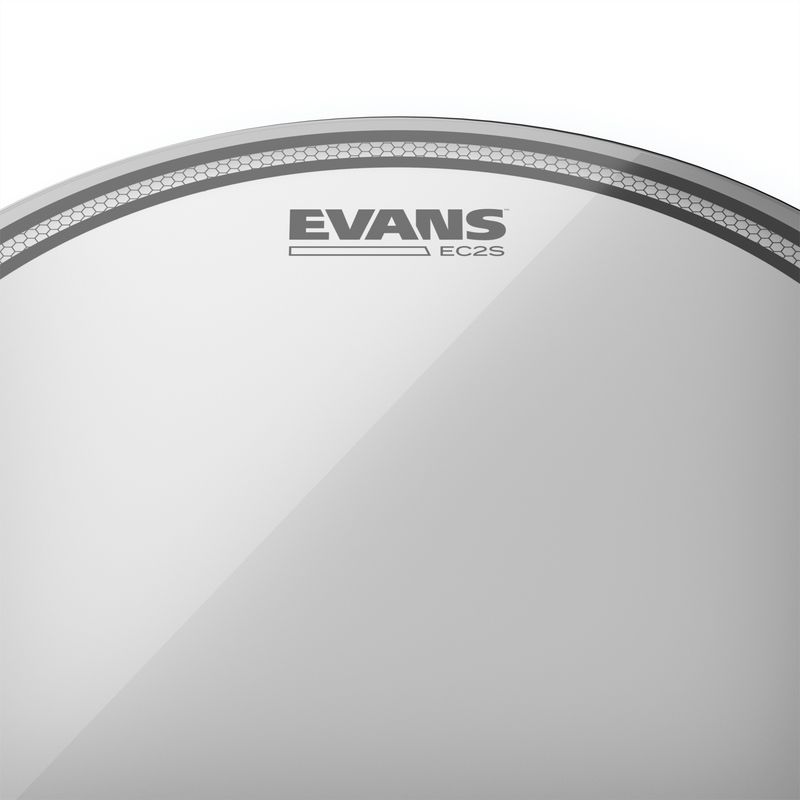 Evans TT12EC2S 12'' Pukskinn EC2S Clear