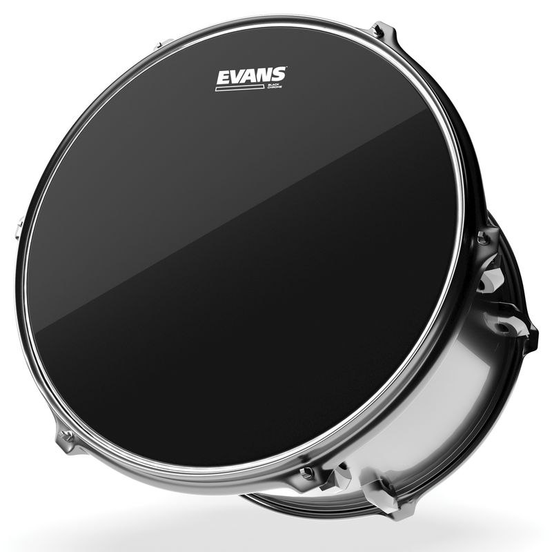Evans TT20CHR 20'' Pukskinn Black Chrome Clear