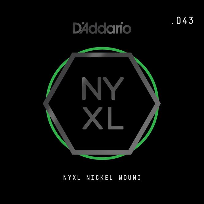 Hovedbilde D'Addario NYNW043 Gitarsträng NYXL Nickel Wound ...
