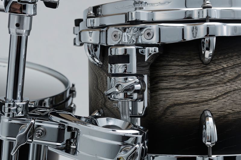 Tama TW42RZS-ASBJ Star Walnut 4-set shellkit (10,12,16,22), Satin Black Jap. Sen Burst