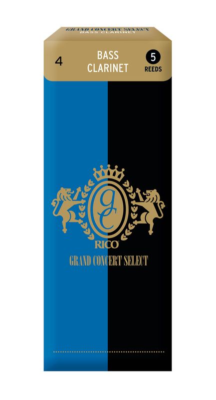D'Addario RGB05SCL400 Rörblad Grand Consert Select Bas-Klarinett 5-p. 4