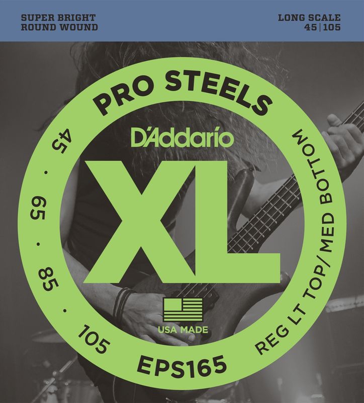 D'Addario EPS165 Strängset Elbas ProSteels 045-105