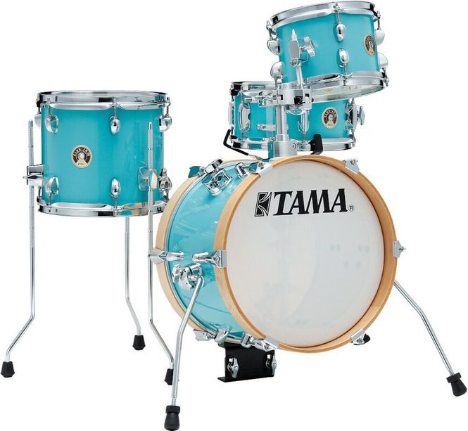 Hovedbilde Tama LJK44S-AQB Club JAM Flyer -Kit, 4-del shell-kit, Aqua Blue