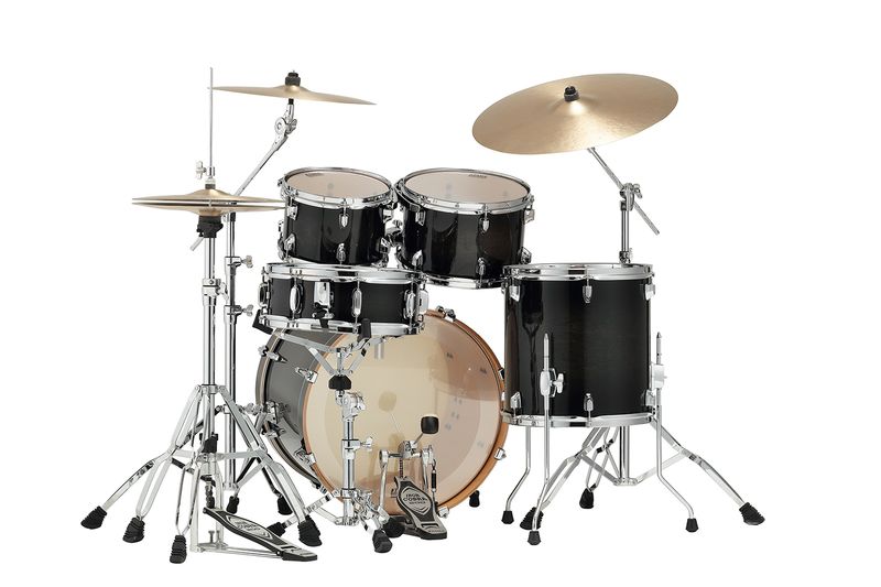 Tama CL50RS-TPB Superstar Classic MA 5-del Shell-kit, Transp. Black Laquer Burst