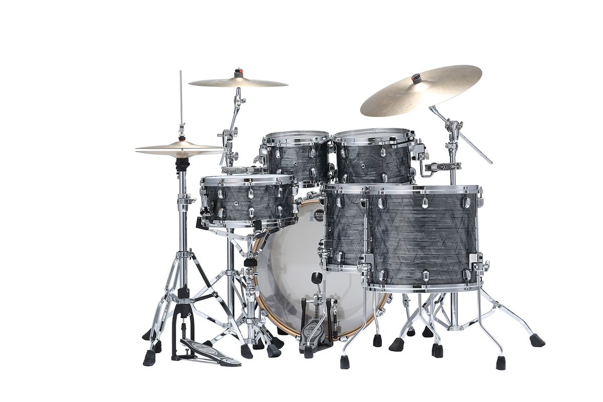 Tama WBR52RZS-CCO SC Walnut/Birch 5-shellkit (10,12,14,16,22), Charcoal Onyx