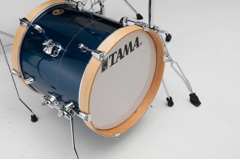 Tama LJK36H3-ISP Club Jam Suitcase Kit, 3-del.med stativ, Indigo Sparkle