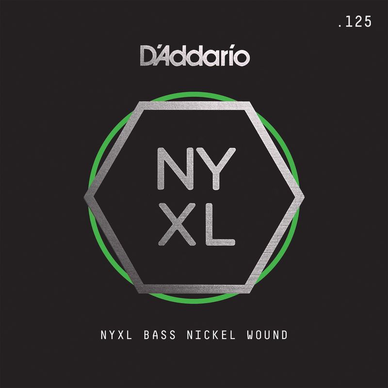 D'Addario NYXLB125T Bassträng NYXL Nickel Wound 125 Tapered Long Scale
