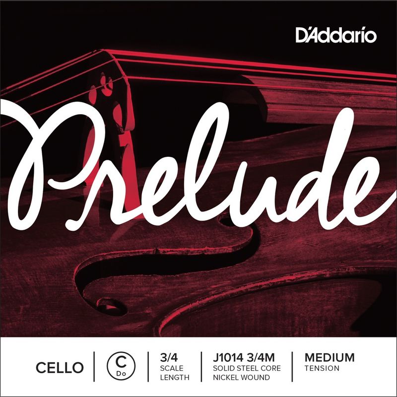 Daddario Orchestral J1014 3/4M Prelude Cello C 3/4 /Medium Tension