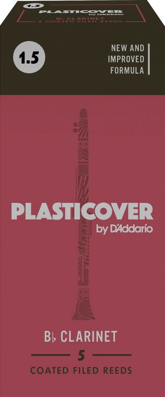 D'Addario RRP05BCL150 Rörblad Plastic Bb-Klarinett 5-p. 1.5