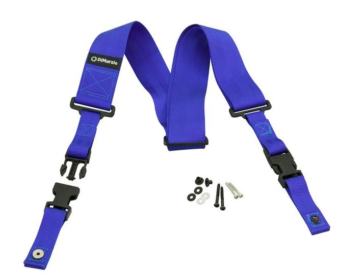 Hovedbilde Dimarzio DD2200BL 2'' ClipLock Strap Nylon Blue