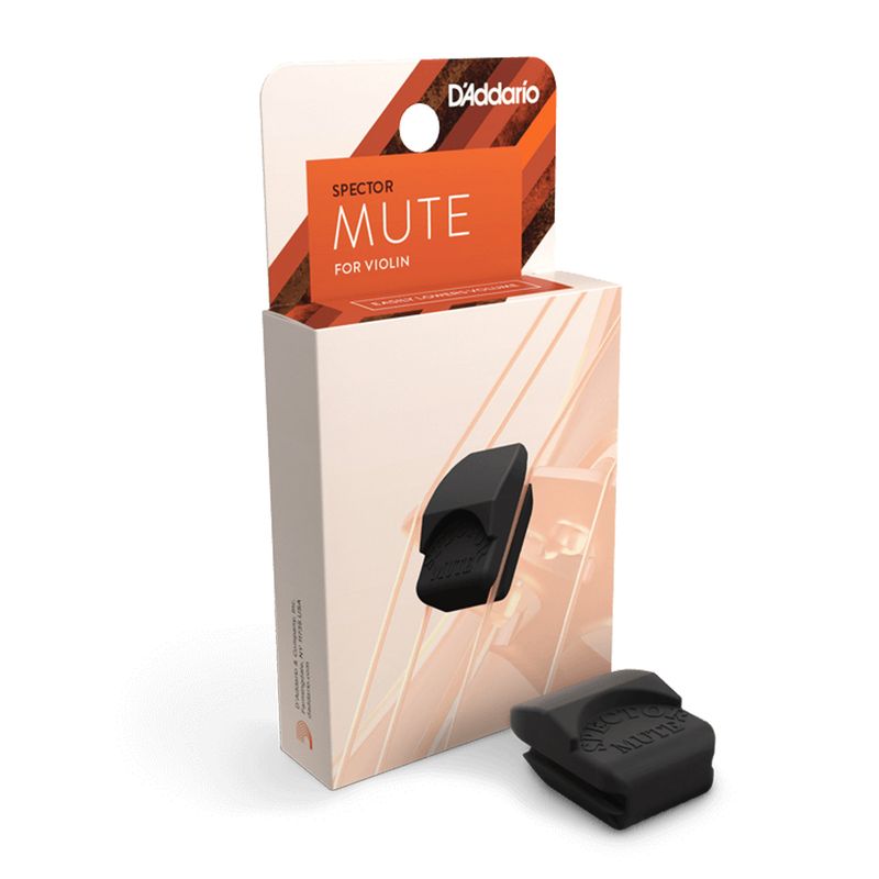 Daddario Orchestral 9493 Spector Violin Mute, Black