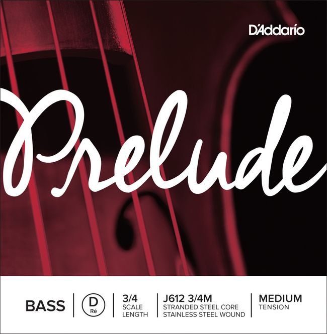 Hovedbilde Daddario Orchestral J612 3/4M Prelude Bas D 3/4 ...