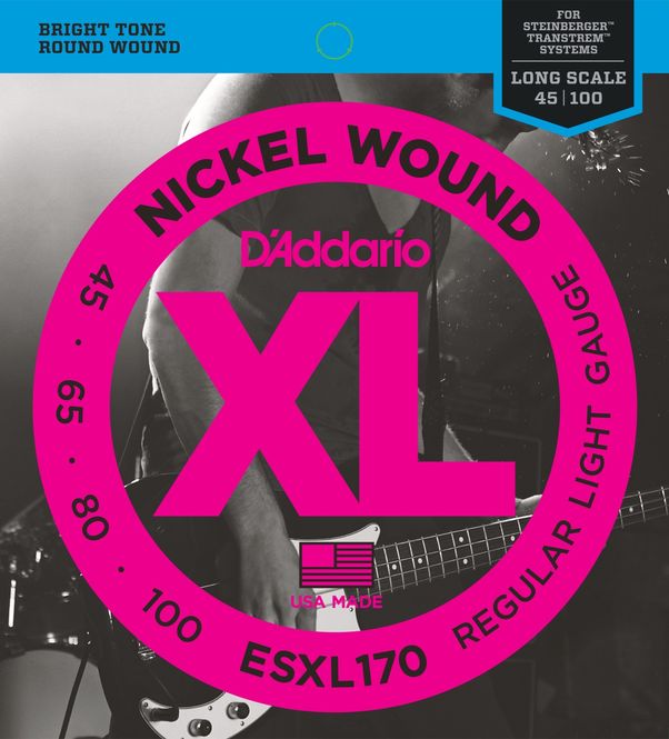 Hovedbilde D'Addario ESXL170 Strängset Elbas Double ...