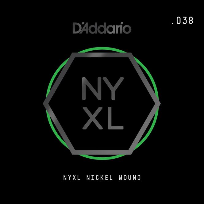 Hovedbilde D'Addario NYNW038 Gitarsträng NYXL Nickel Wound ...
