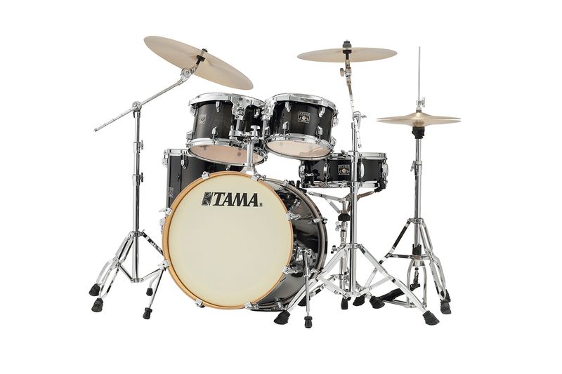 Tama CL50RS-TPB Superstar Classic MA 5-del Shell-kit, Transp. Black Laquer Burst