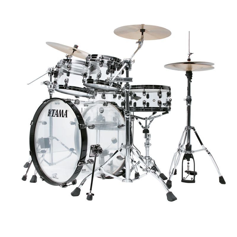 Tama MBA52RZBNS-CI SC Mirage 5-shellkit (10,12,14,16,22), Crystal Ice, 50th LTD