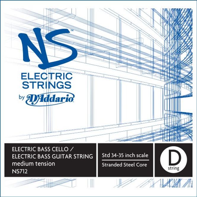 Hovedbilde Daddario Orchestral NS712 NS Electric OmniBass D ...