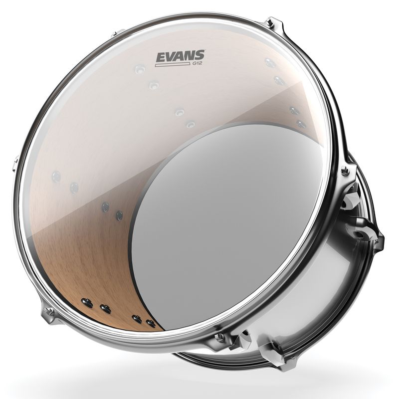Evans TT14G12 14'' Pukskinn G12 Clear